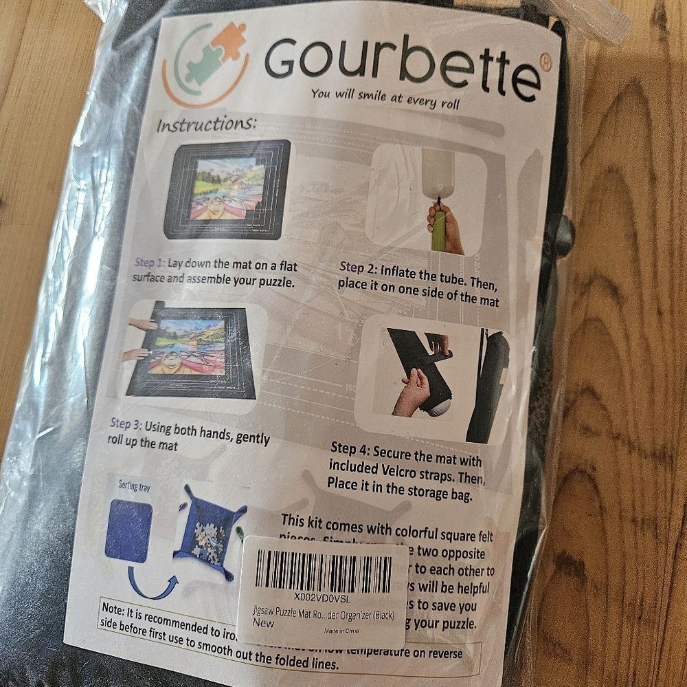 Gourbette Jigsaw Puzzle Roll Up Mat - Picture 2 of 10